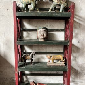 Indian Teak Shelving Unit